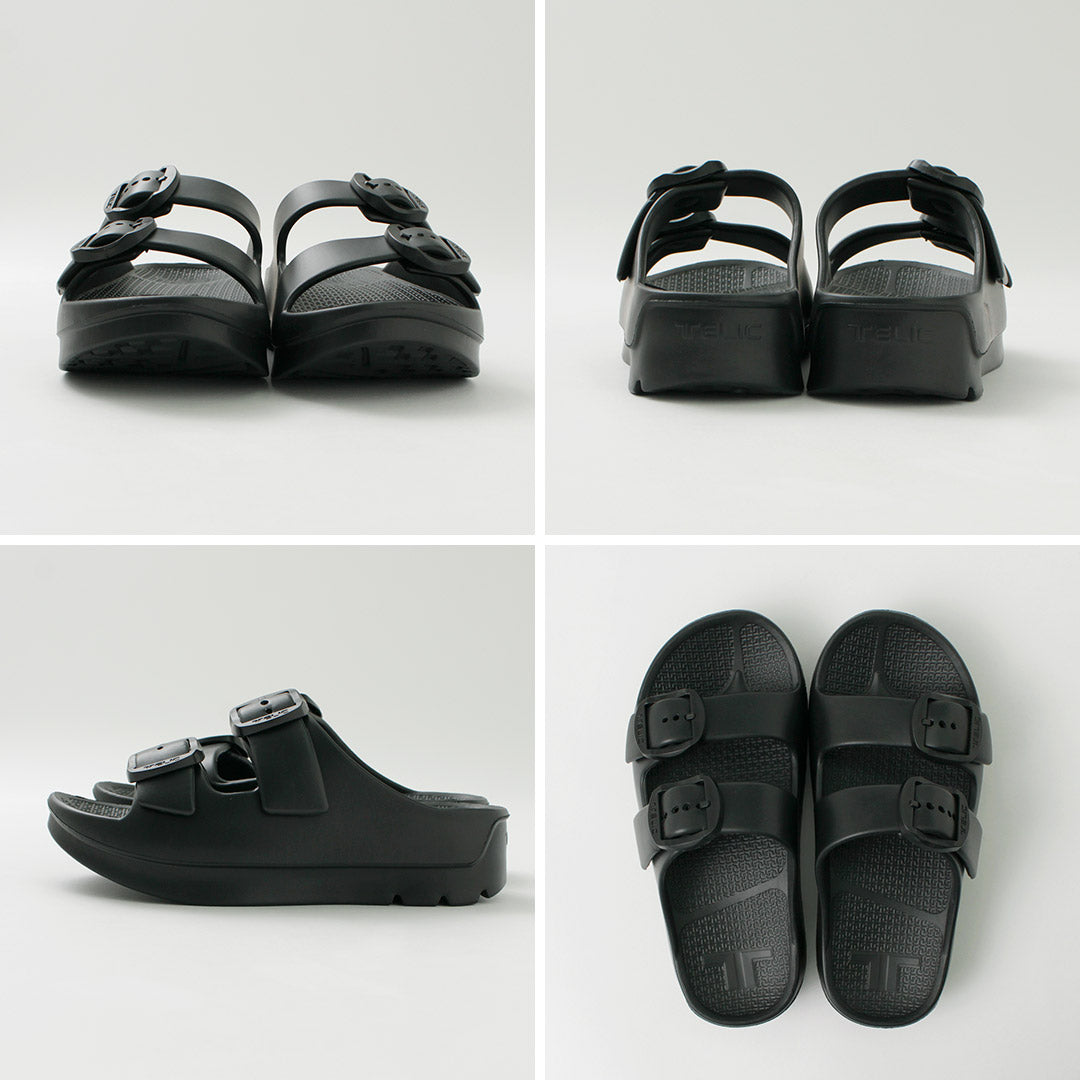 Telic / doble hebilla 2 Recuperación W Buckle Sandal