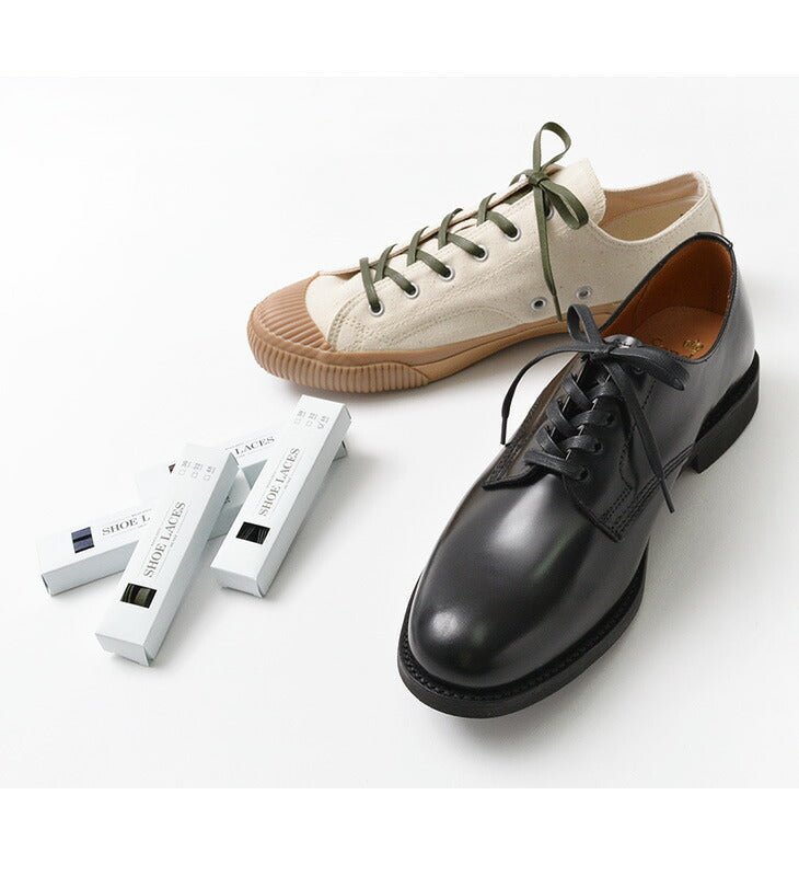 THIS IS... / Waxed Dress Flat Shoe Lace