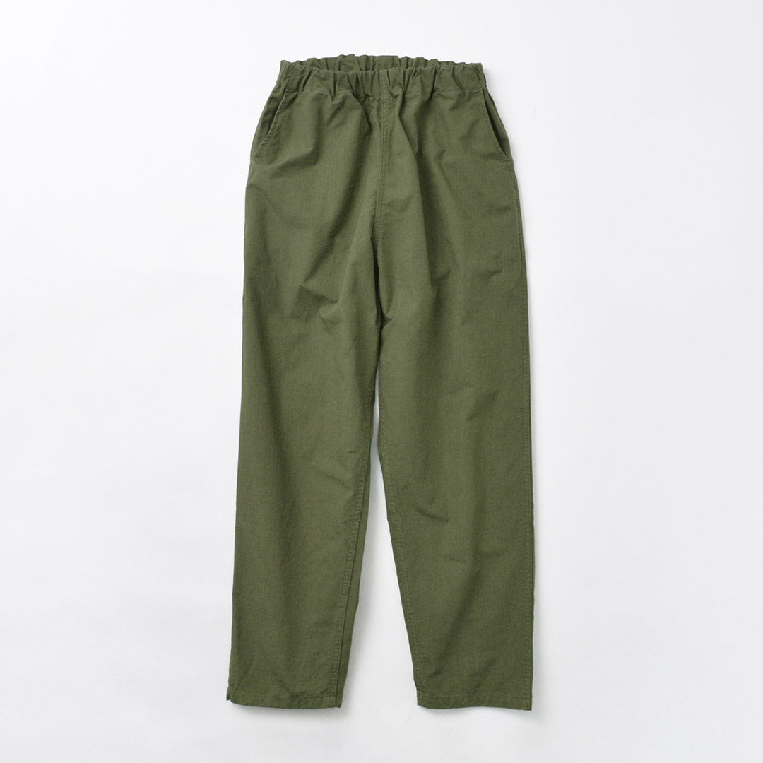 JAPAN BLUE JEANS / Ripstop garment dye relaxed trousers