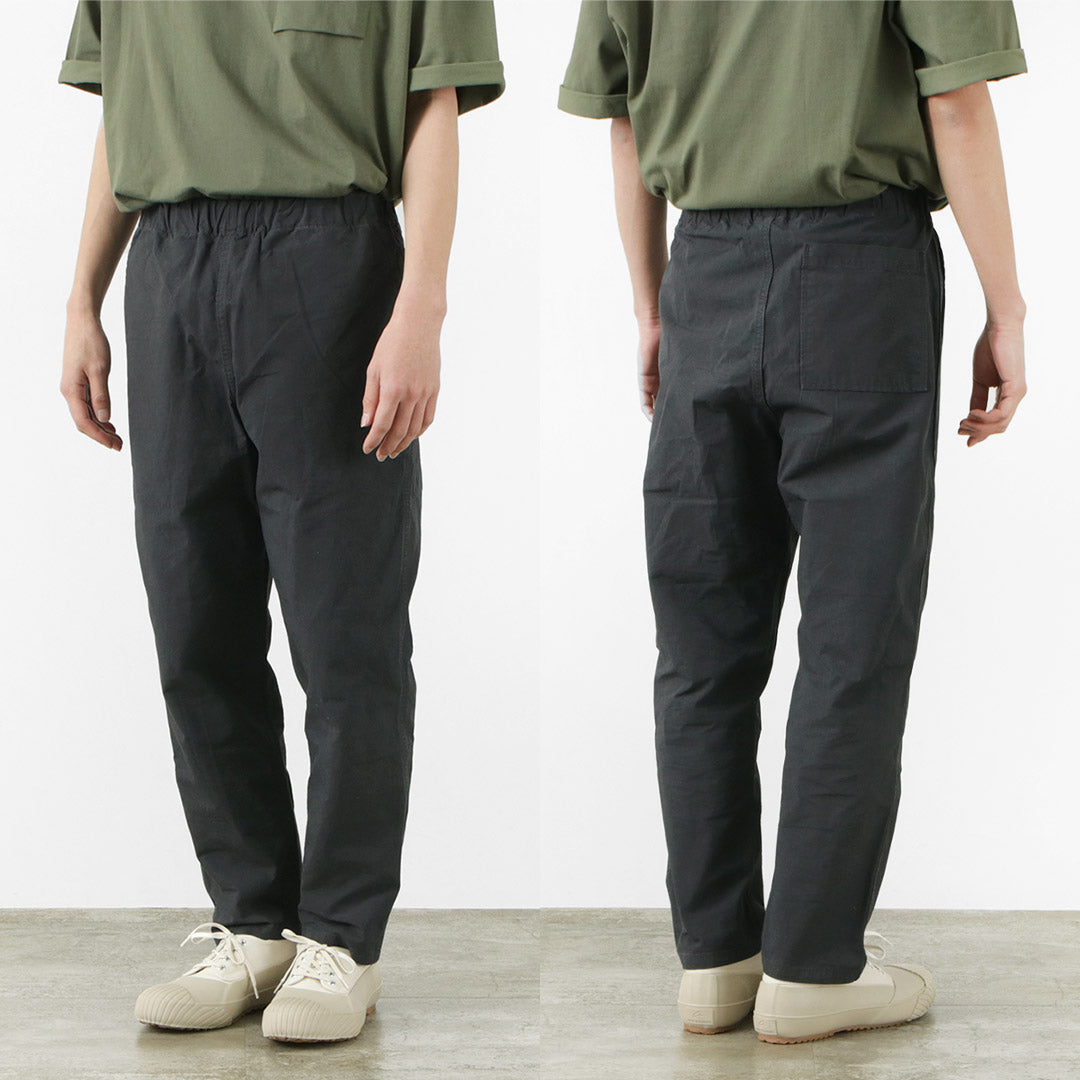 JAPAN BLUE JEANS / Ripstop garment dye relaxed trousers