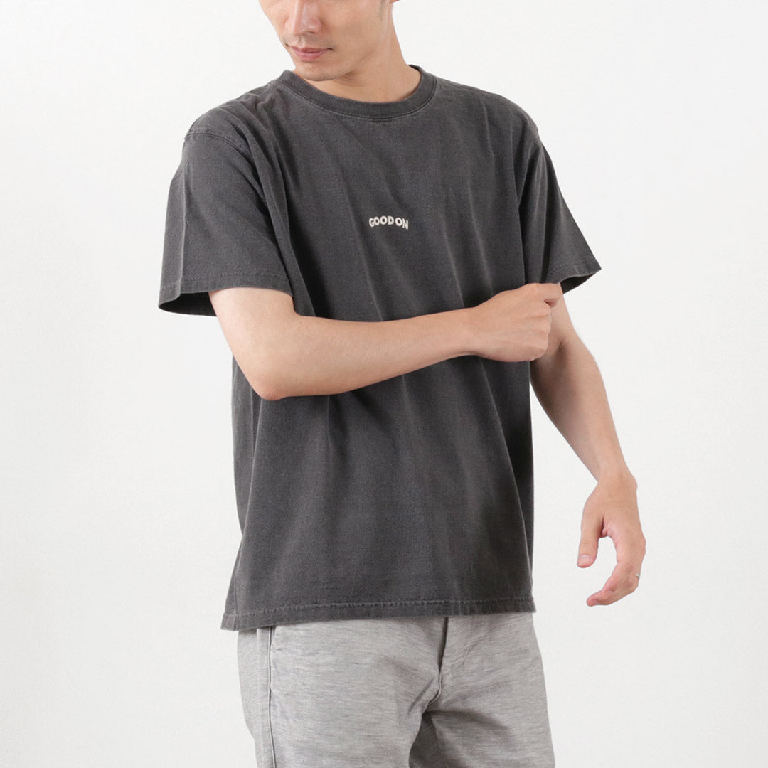 GOOD ON / GOOD ON Arch Logo Embroidery T-shirt