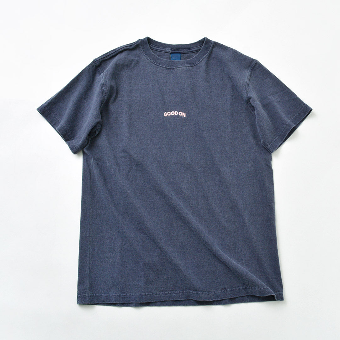 GOOD ON / GOOD ON Arch Logo Embroidery T-shirt