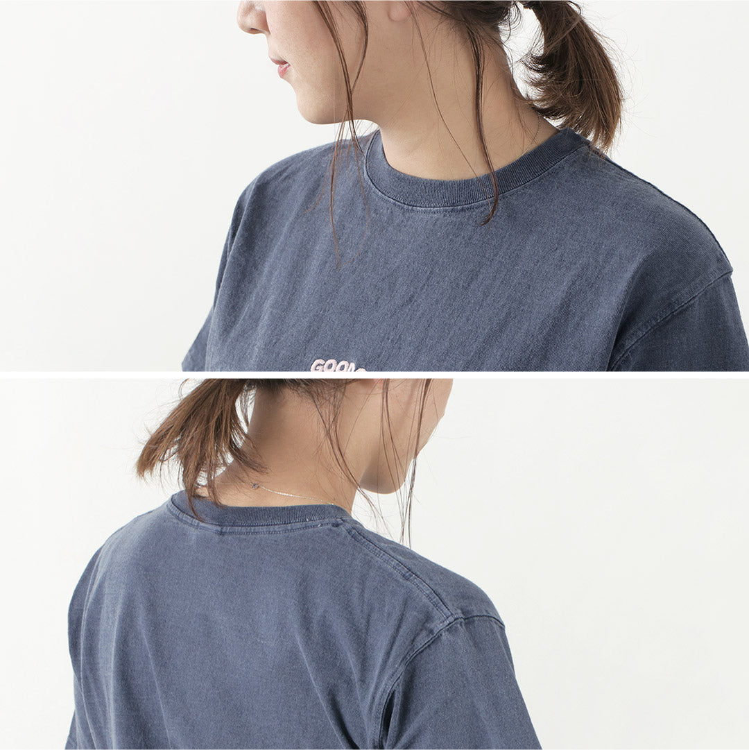 GOOD ON / GOOD ON Arch Logo Embroidery T-shirt