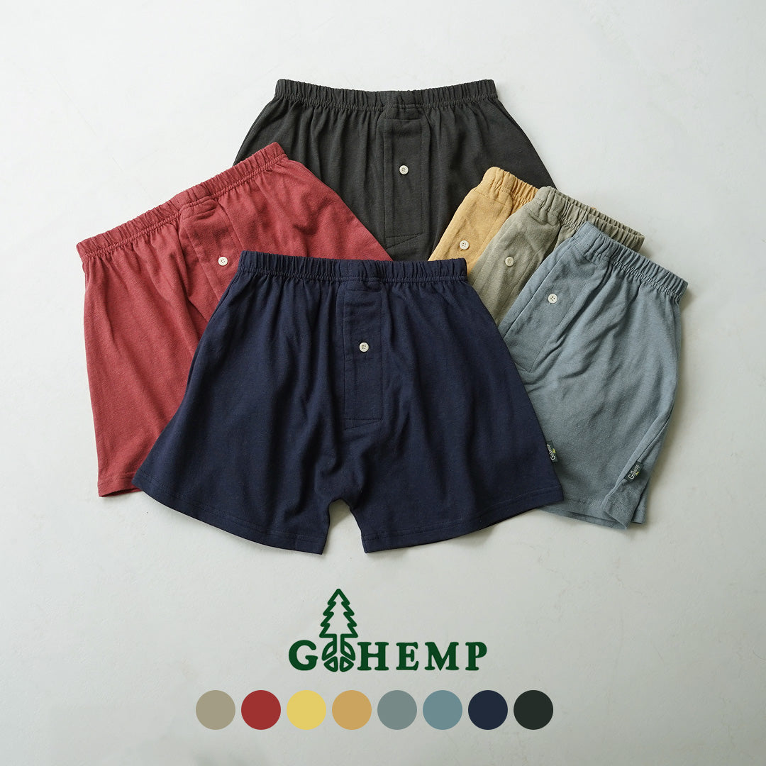 GOHEMP / SUNNY Debajo de los pantalones cortos