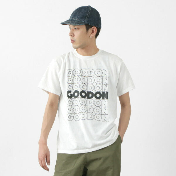 GOOD ON / GO SQUARE LOGO short sleeve T-shirt