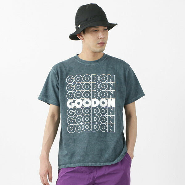 GOOD ON / GO SQUARE LOGO short sleeve T-shirt