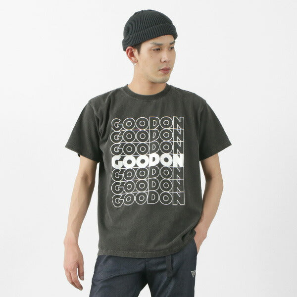 GOOD ON / GO SQUARE LOGO short sleeve T-shirt