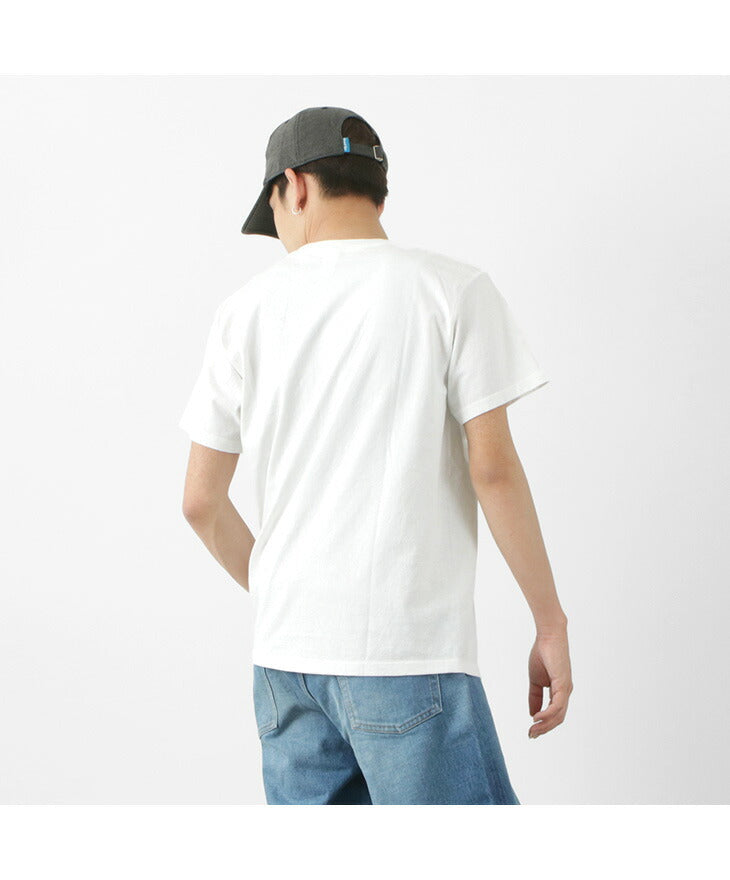 GOOD ON / GO BOY Hanging embroidery short sleeve pocket