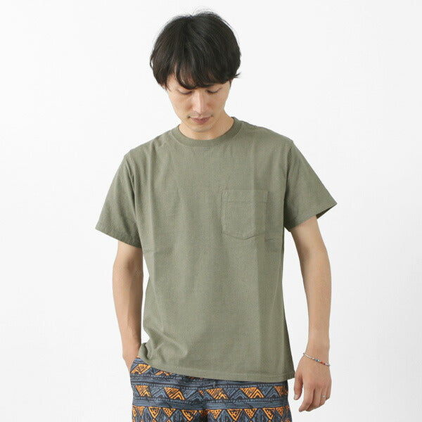 GOOD ON / organic short sleeve pocket T-shirt