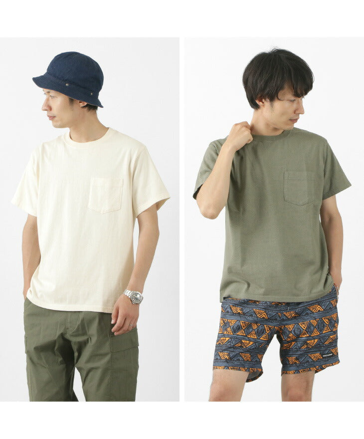 GOOD ON / organic short sleeve pocket T-shirt