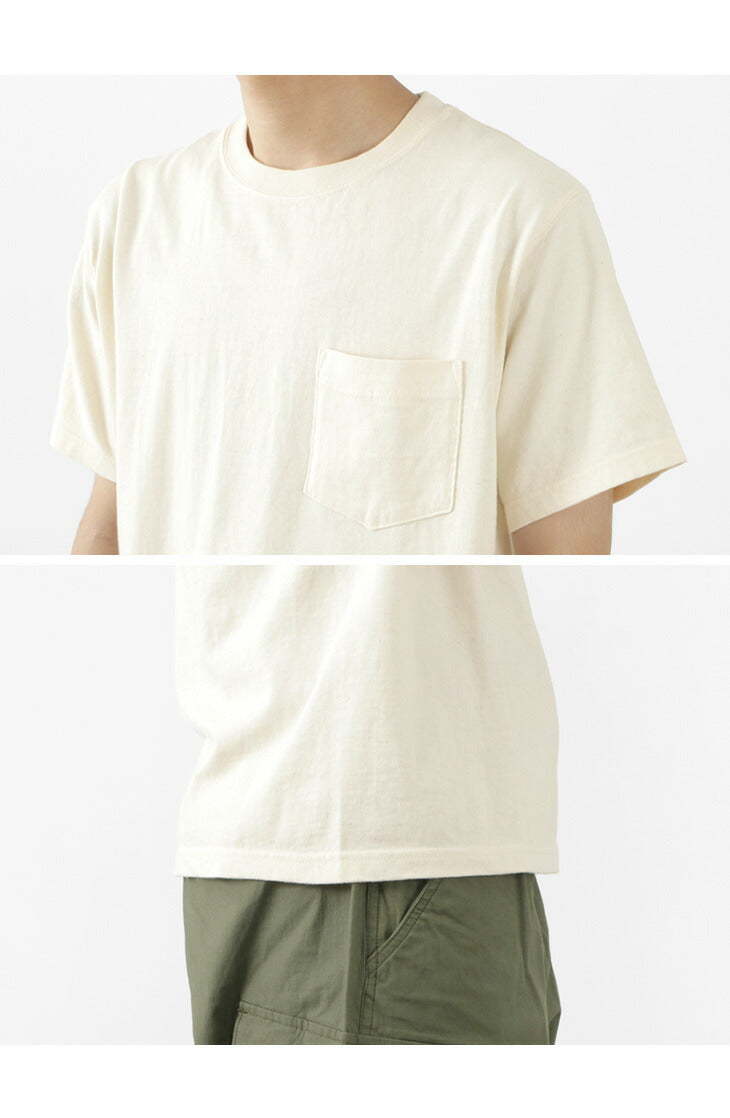 GOOD ON / organic short sleeve pocket T-shirt