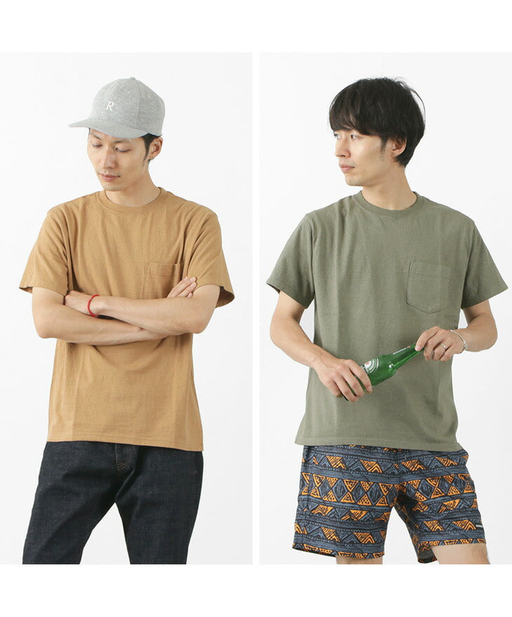 GOOD ON / organic short sleeve pocket T-shirt