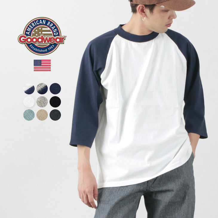 Goodwear / 7/10袖子Raglan T卹