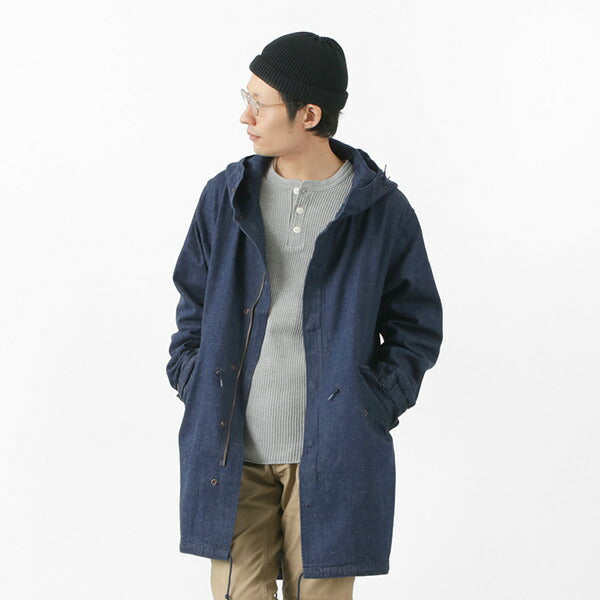 FOB Factory / F2420 M-51 Parka Shell en denim