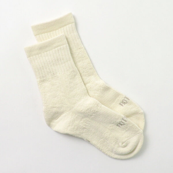 ROTOTO / R1380 Double Face Mid Socks Organic Cotton