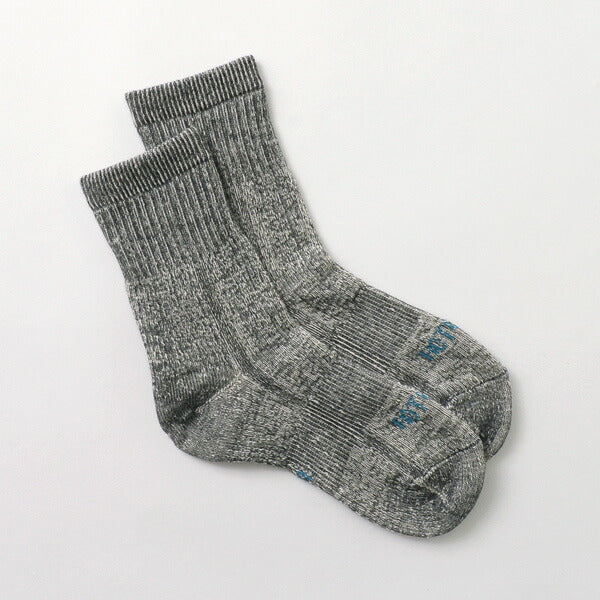 ROTOTO / R1380 Double Face Mid Socks Organic Cotton