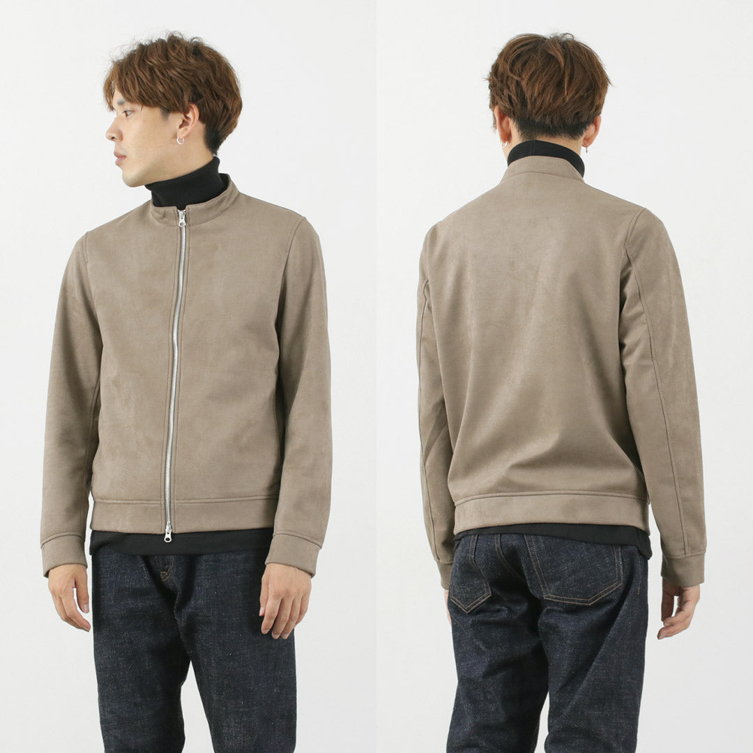 Harriss / tricot en daim double zip riders