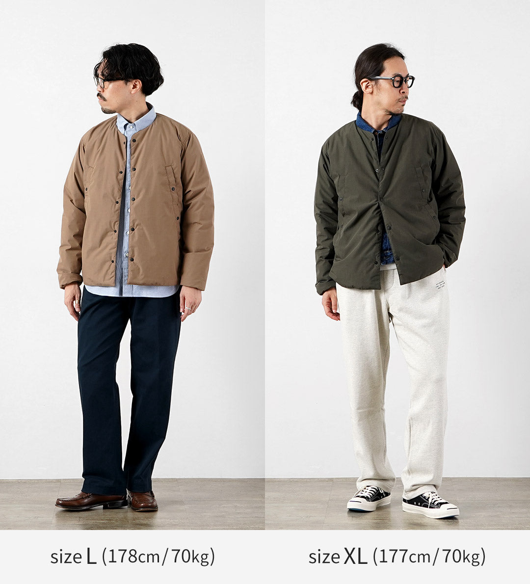 NANGA / HINOC Down Cardigan Jacket