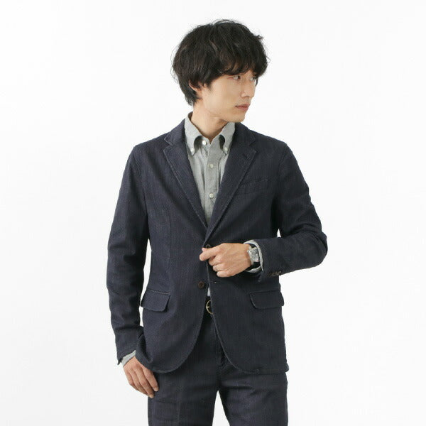 JAPAN BLUE JEANS / RJB3960 Shin Denim 8.5oz Officer Tailored Jacket