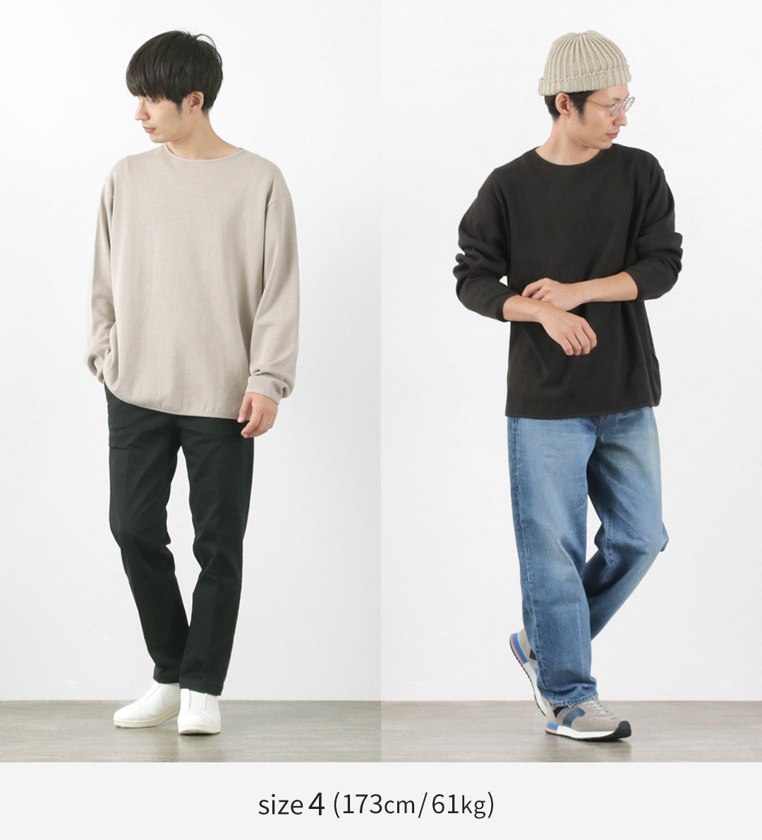 GICIPI / PITONE Boat Neck Wide Fit Milano Rib Knit sewn