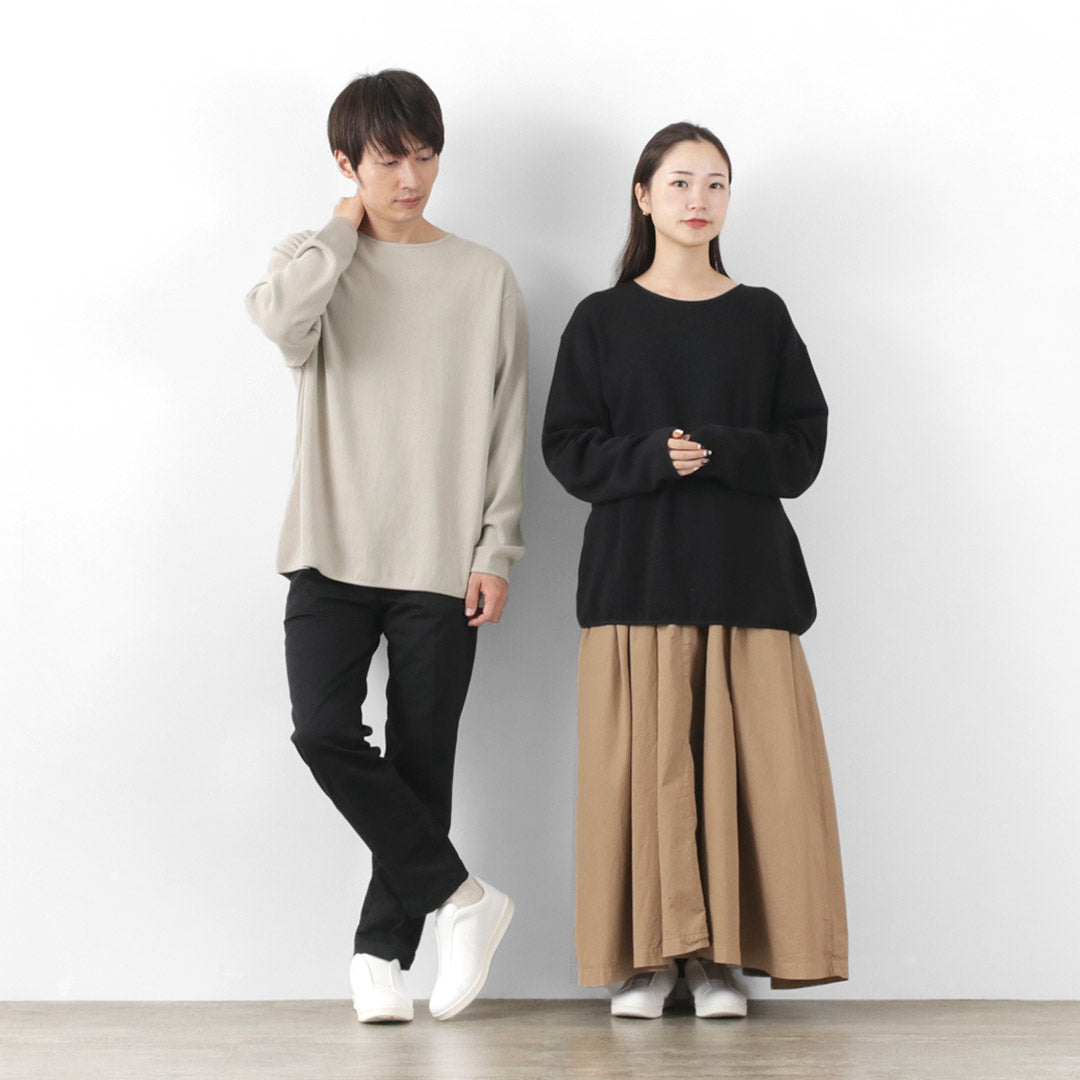 GICIPI / PITONE Boat Neck Wide Fit Milano Rib Knit sewn