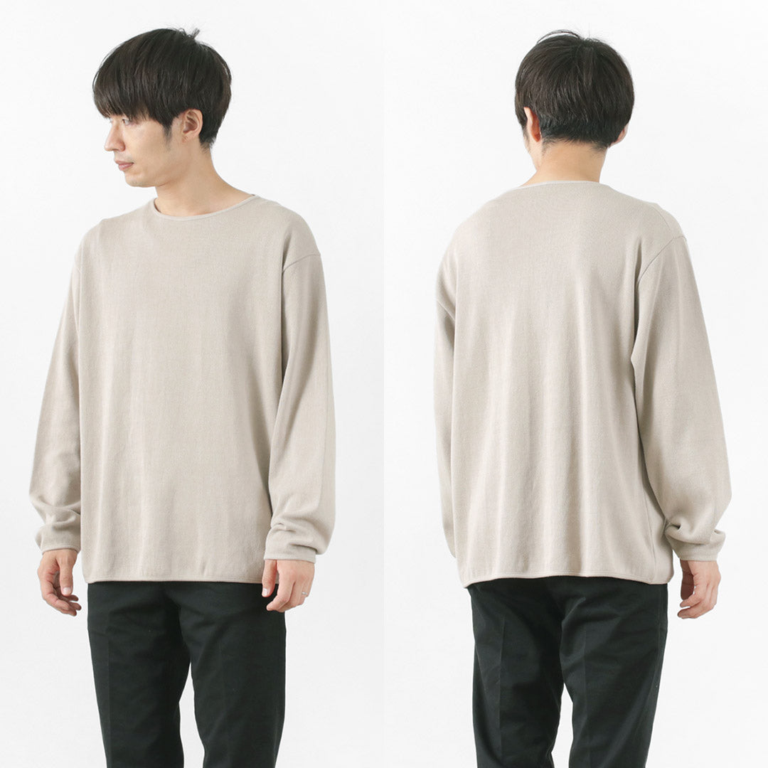 GICIPI / PITONE Boat Neck Wide Fit Milano Rib Knit sewn