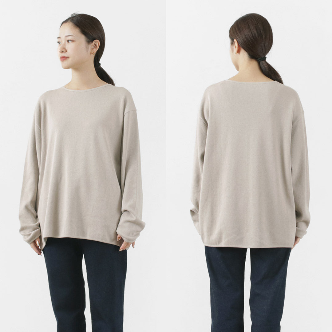 GICIPI / PITONE Boat Neck Wide Fit Milano Rib Knit sewn