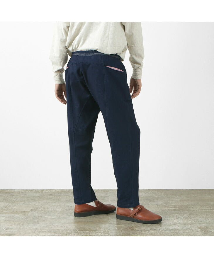 SLOW HANDS / Denim Stretch Pile Wandering Pants