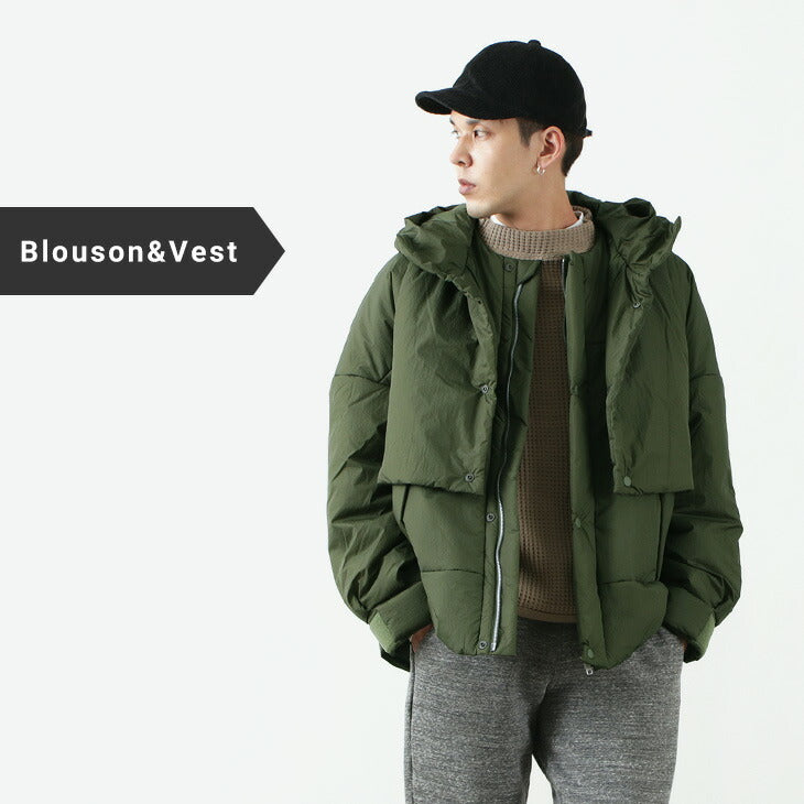 F/CE. / LAYERED PADDING BLOUSON Model 2021