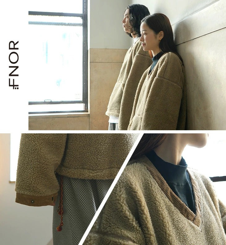 FNOR / V-NECK BOA Pullover