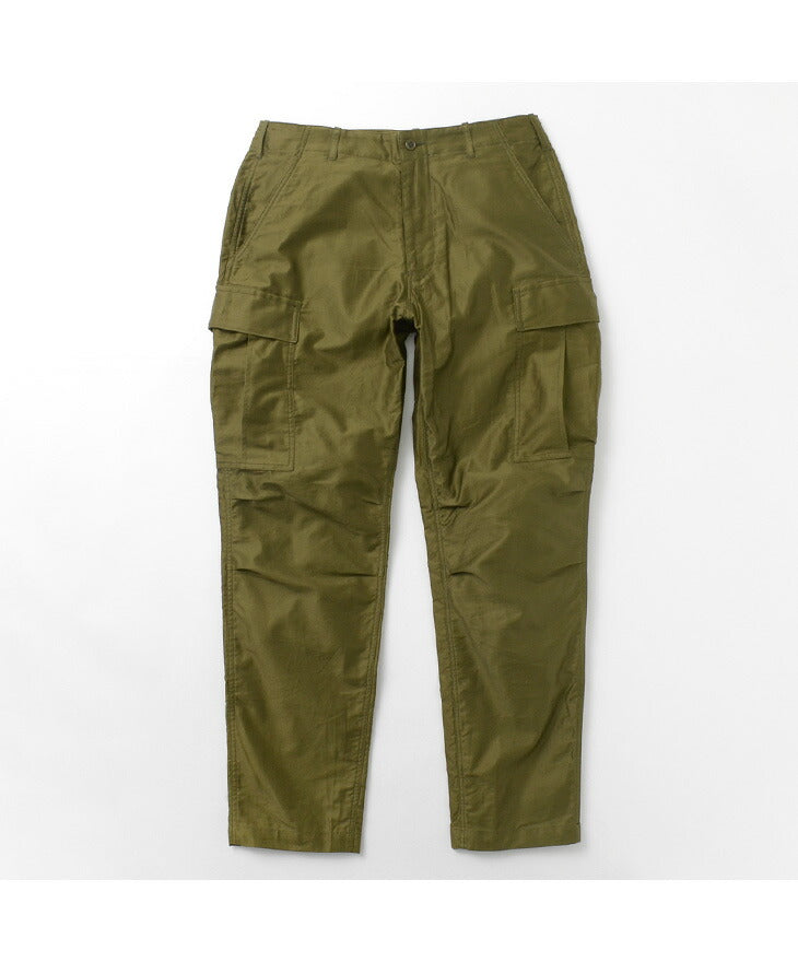 Sage de Cret / Pantalon cargo effilé / Moleskin