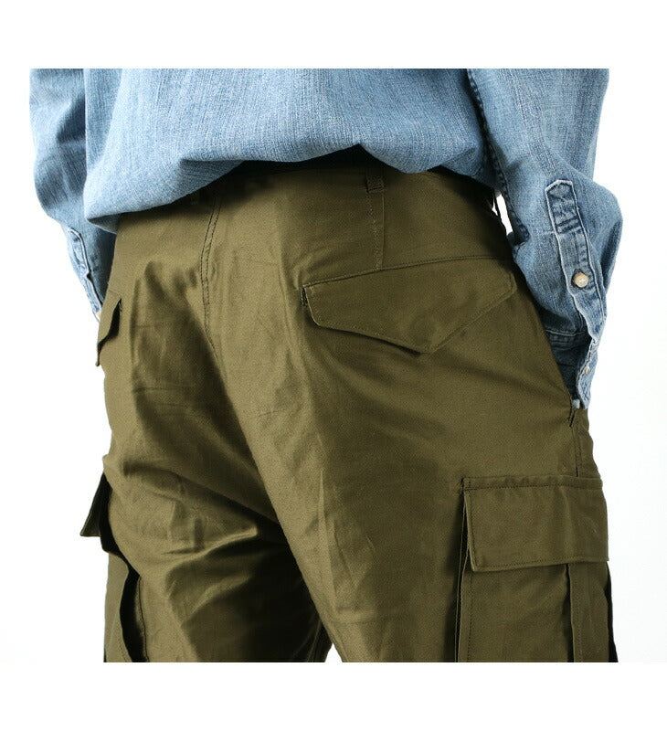 Sage de Cret / Pantalon cargo effilé / Moleskin