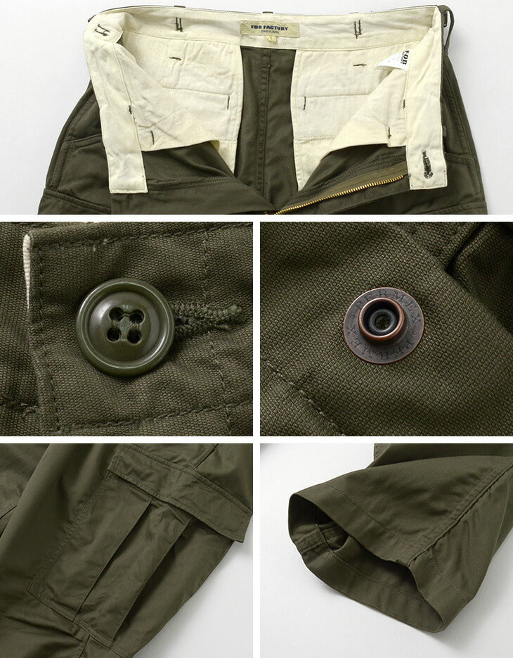 FOB FACTORY / F0503 cargo trousers