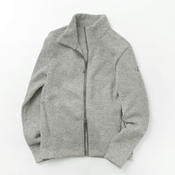 POUTNIK BY TILAK / Monk zip-up fleece jacket