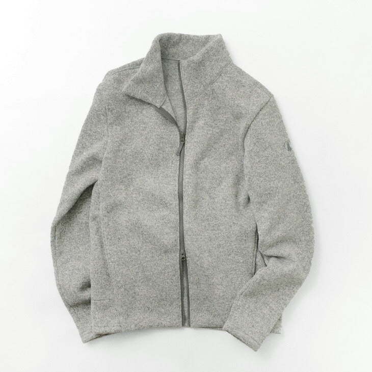 POUTNIK BY TILAK / Monk zip-up fleece jacket