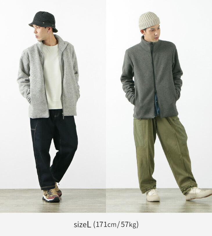 Tilak / Monk Zip-Up 양털 재킷의 Poutnik