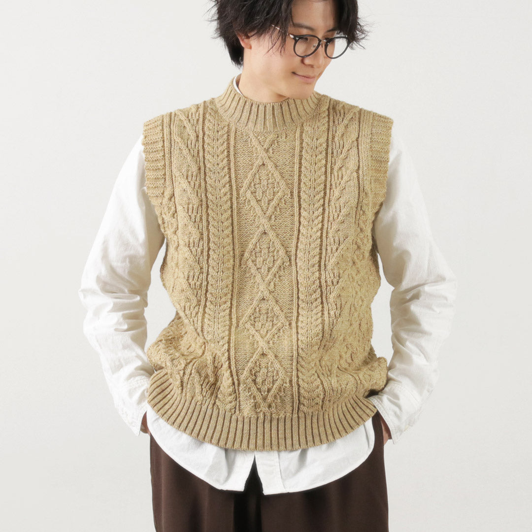 Old Derby Knitwear / Cable Turtle Slipver