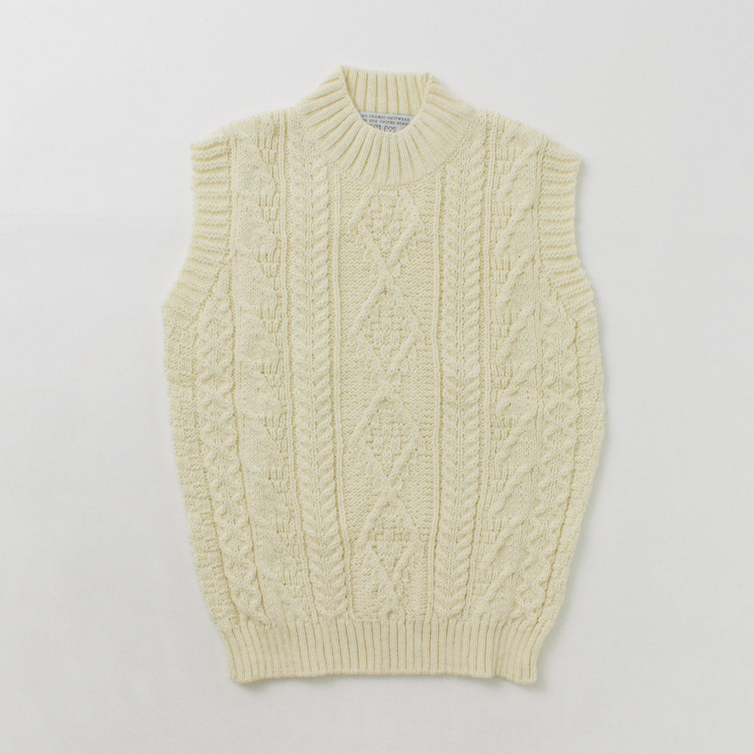 Old Derby Knitwear / Cable Turtle Slipver