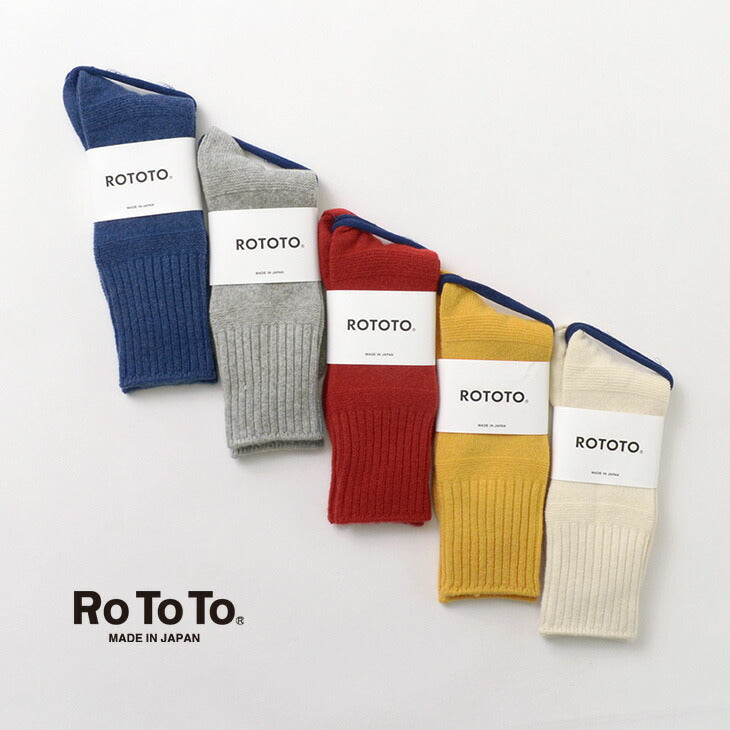 Rototo / R1378 Gandy Pattern Crew Choques