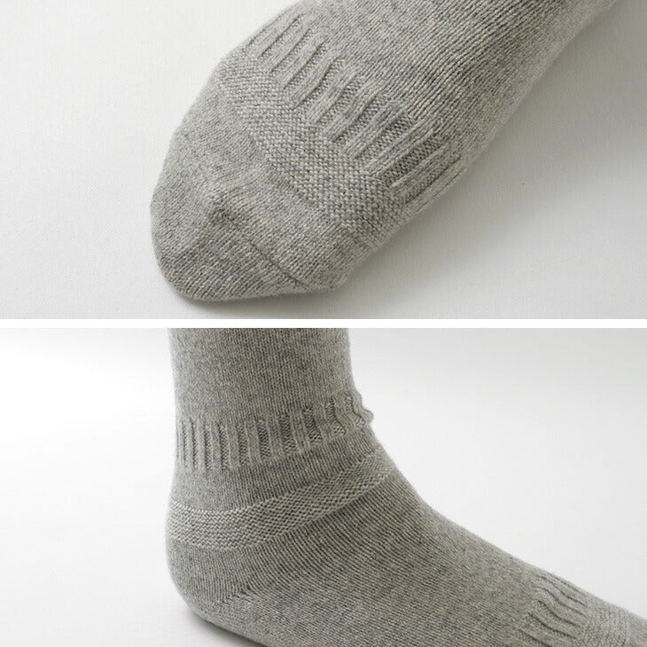 ROTOTO / R1378 Gandy pattern crew socks