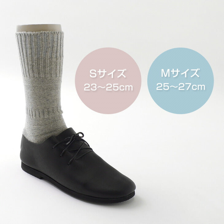 ROTOTO / R1378 Gandy pattern crew socks