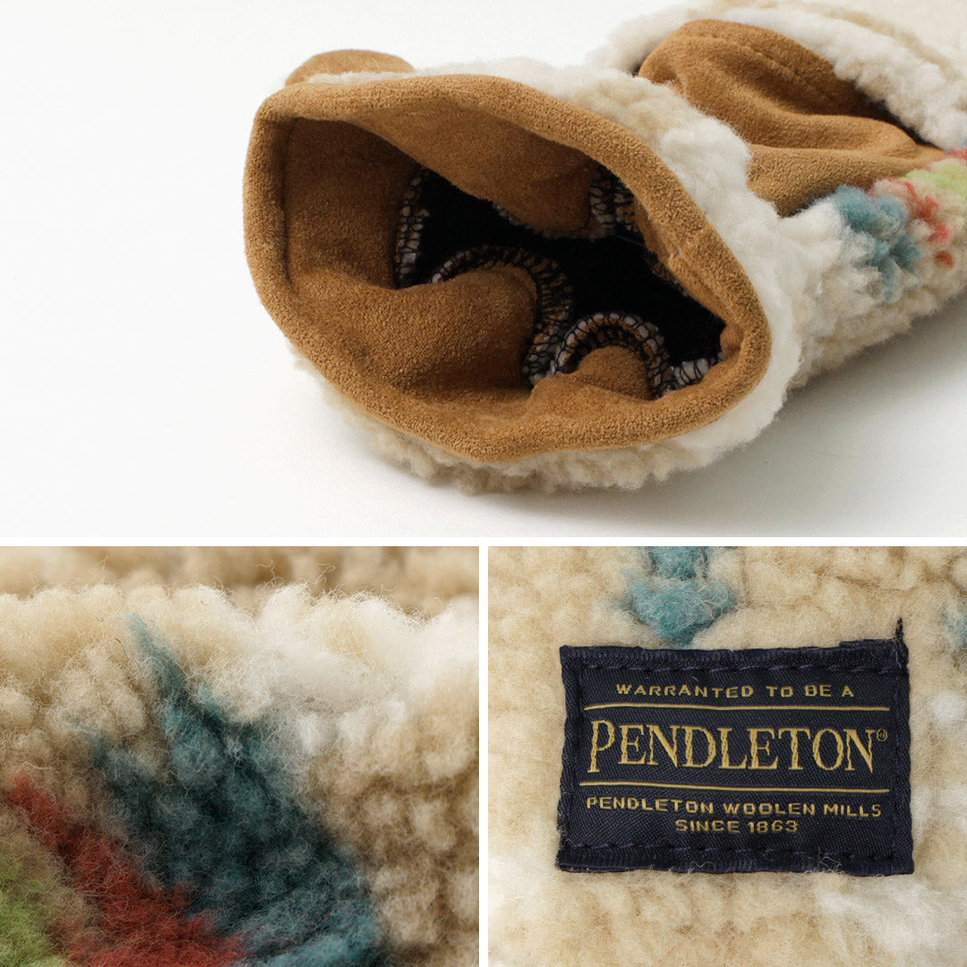 Pendleton / Boa Mittens