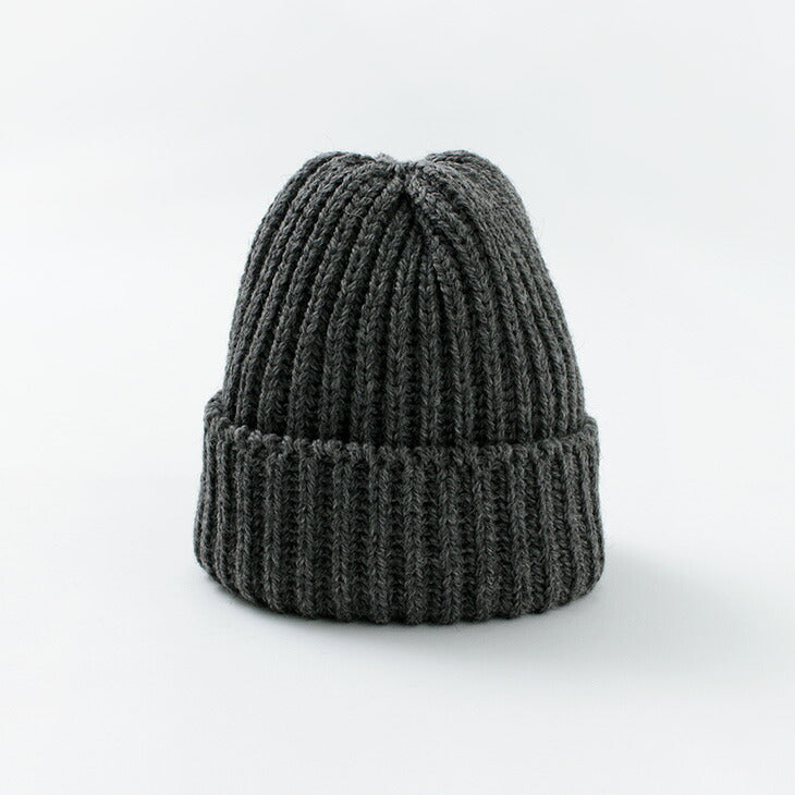 HIGHLAND 2000 / Very Short Merino Wool Knit Cap