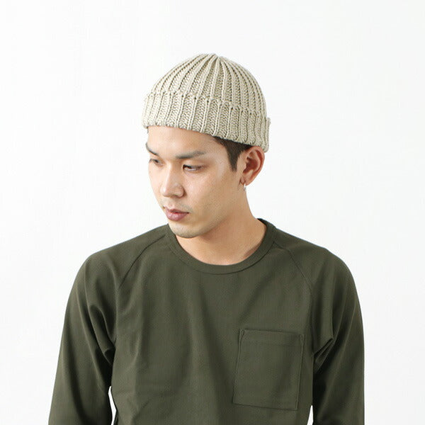 HIGHLAND 2000 / Very Short Heavyweight Cotton Knitted Cap