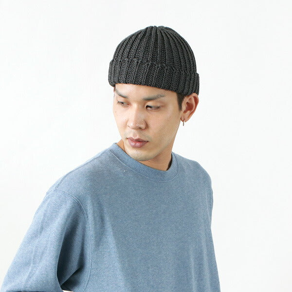 HIGHLAND 2000 / Very Short Heavyweight Cotton Knitted Cap