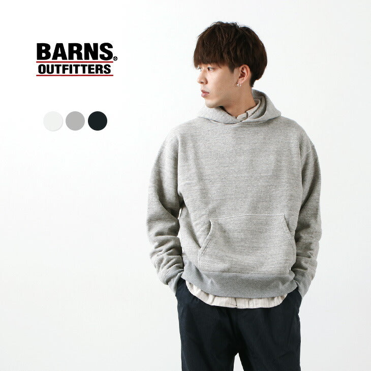 BARNS / Hanging Knit Wide Hoodie