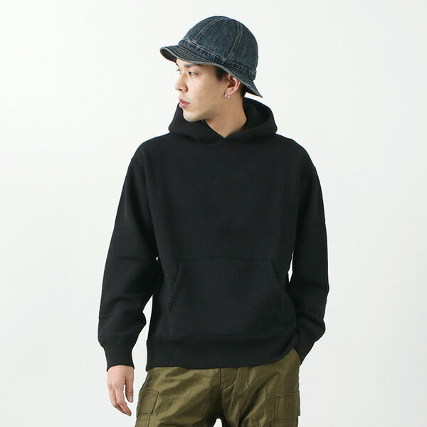 BARNS / Hanging Knit Wide Hoodie