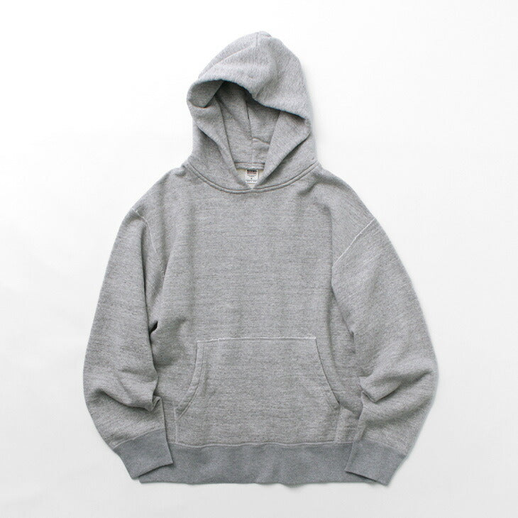 BARNS / Hanging Knit Wide Hoodie