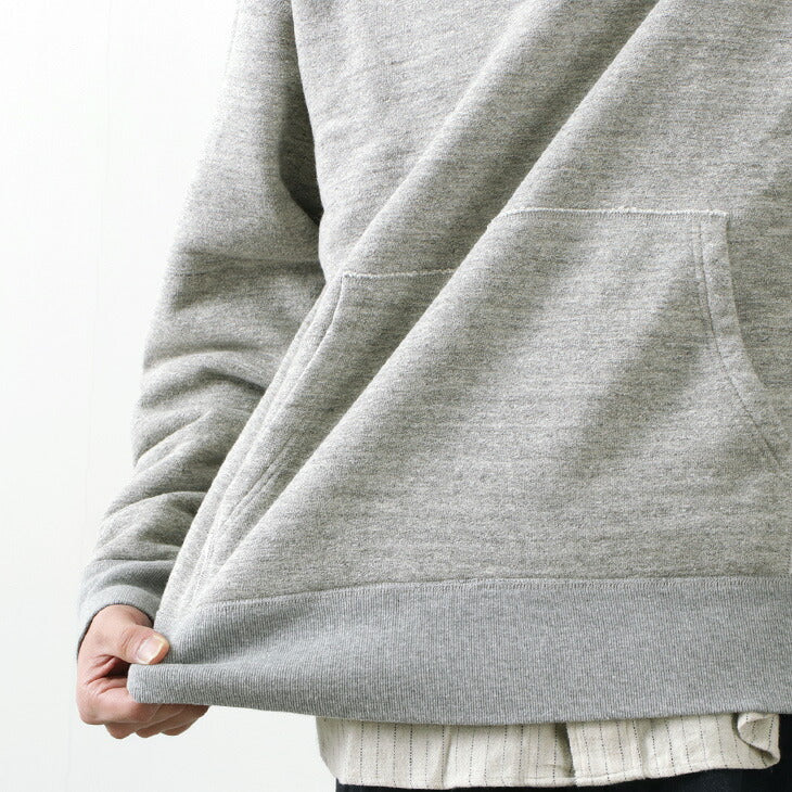 BARNS / Hanging Knit Wide Hoodie