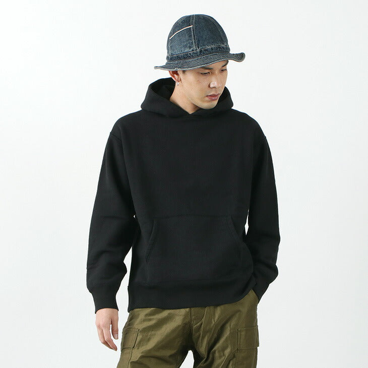 BARNS / Hanging Knit Wide Hoodie